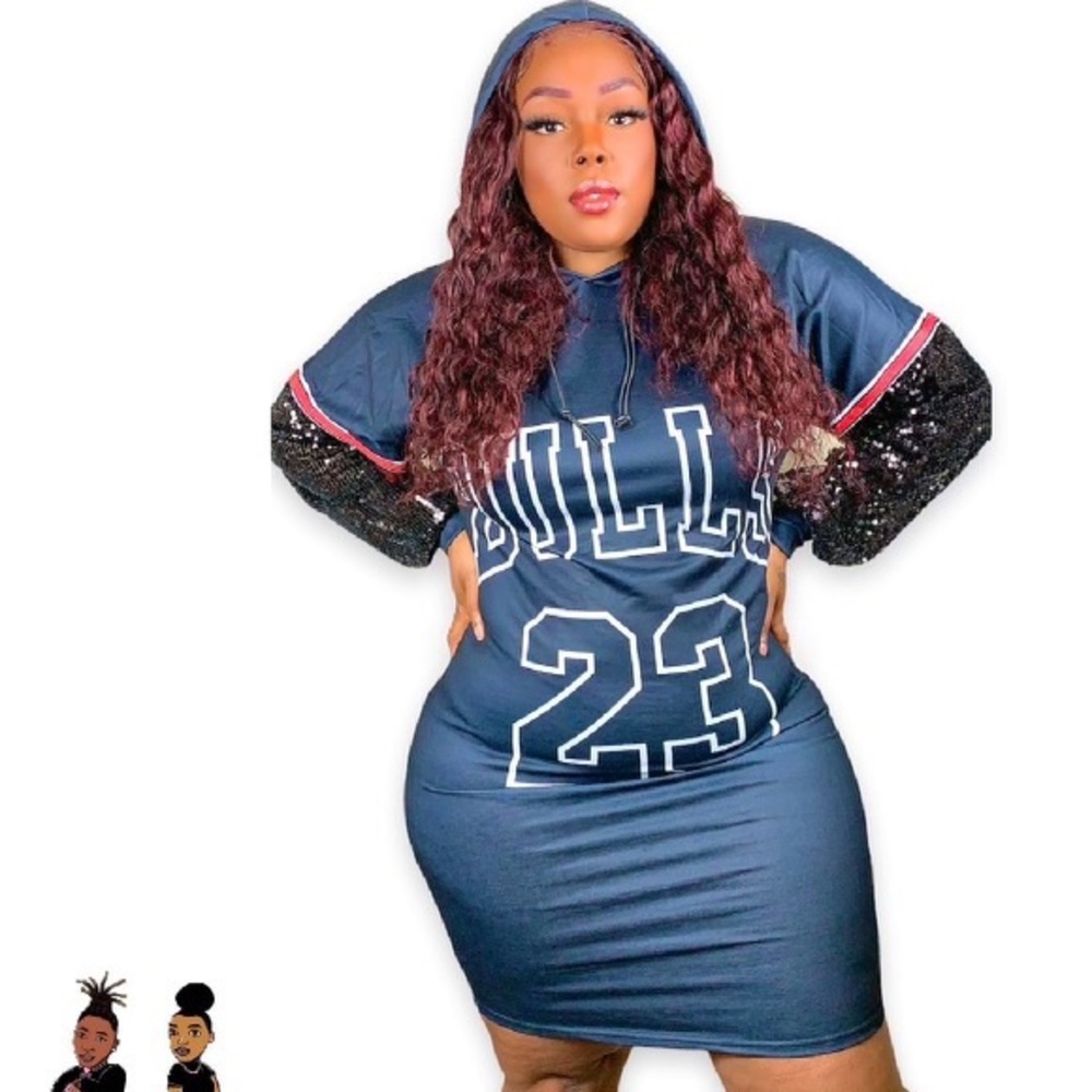 The Bulls Hoodie Dress